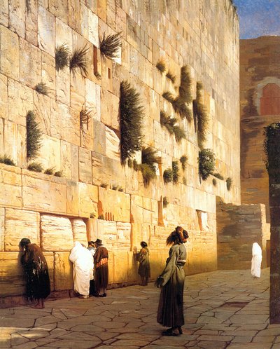 Salomons Mauer Jerusalem von Jean Leon Gerome